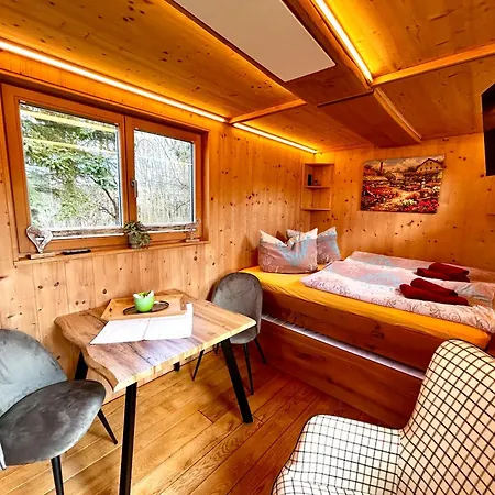 度假居 Vollholz-ferienhaus Herbert's Alte Gaertnerei Im Naturpark Zittauer Gebirge Hainewalde